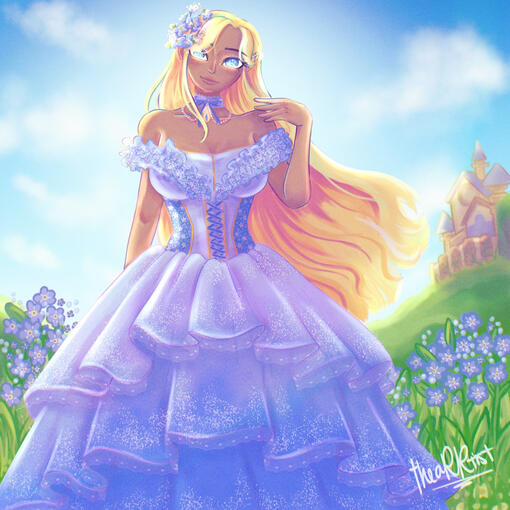 VeArt Collab - Flower OC