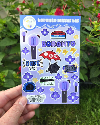 Boronto Sticker Sheets