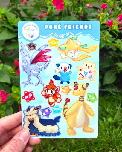Poke Friends Stickers