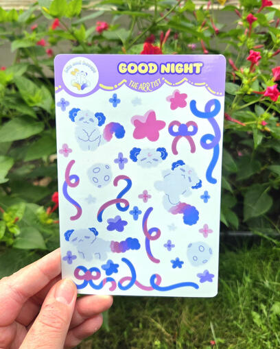 Good Night Stickers