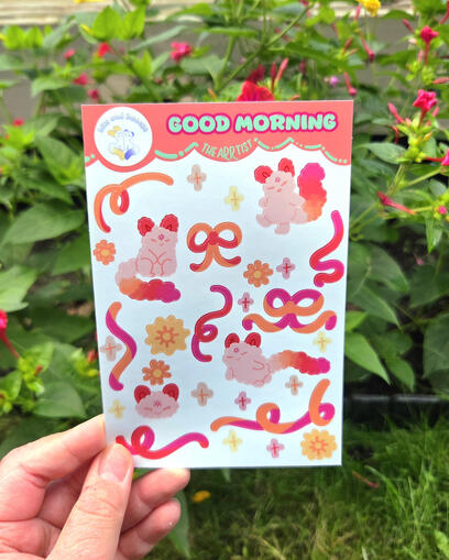 Good Morning Stickers