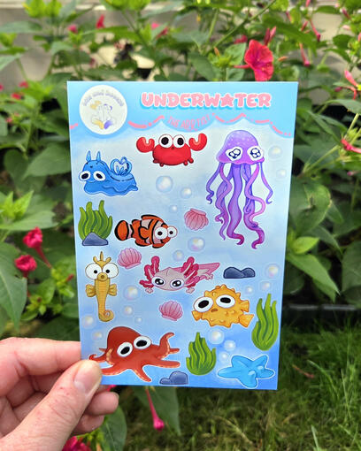 Underwater Stickers