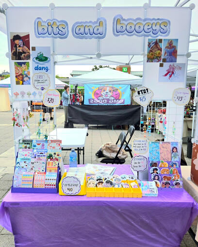 4-foot Table Set Up